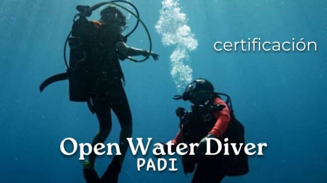 certificacion open water